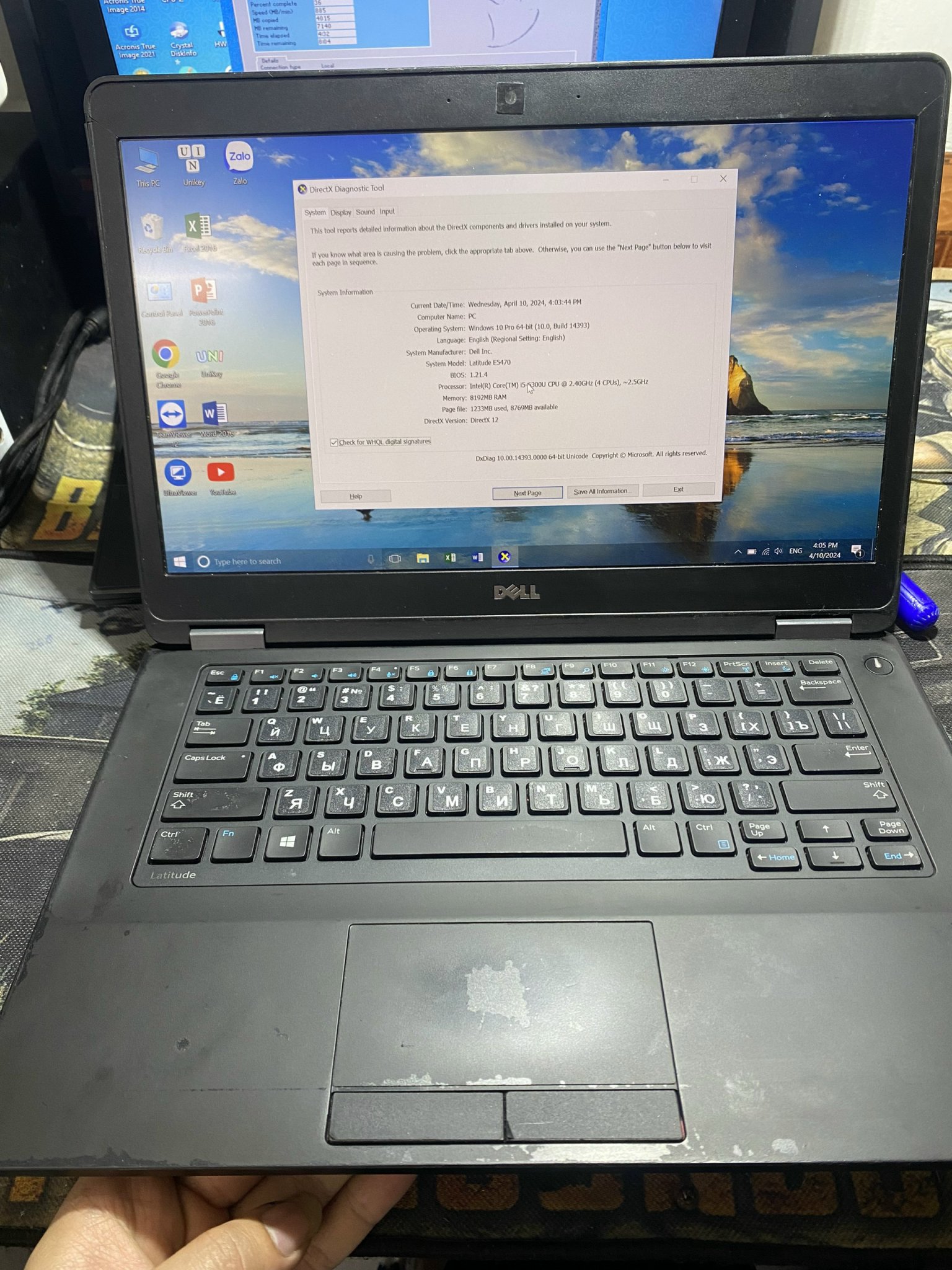 Laptop Dell Latitude E5470 cũ chính hãng giá rẻ