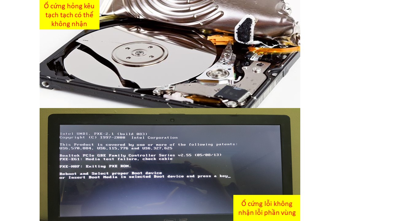 Thay ổ cứng ssd laptop tại Võ Chí Công