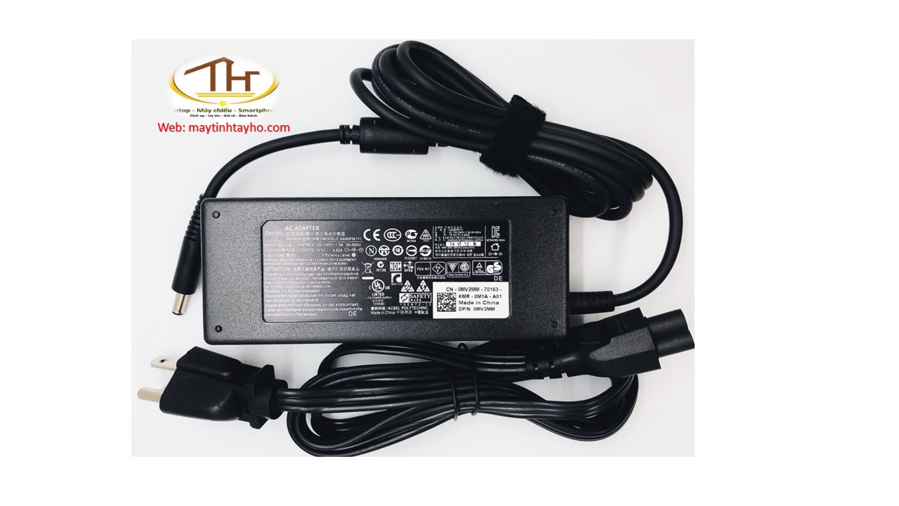 Sạc Dell chân kim nhỏ 19.5V-4.62A 90w