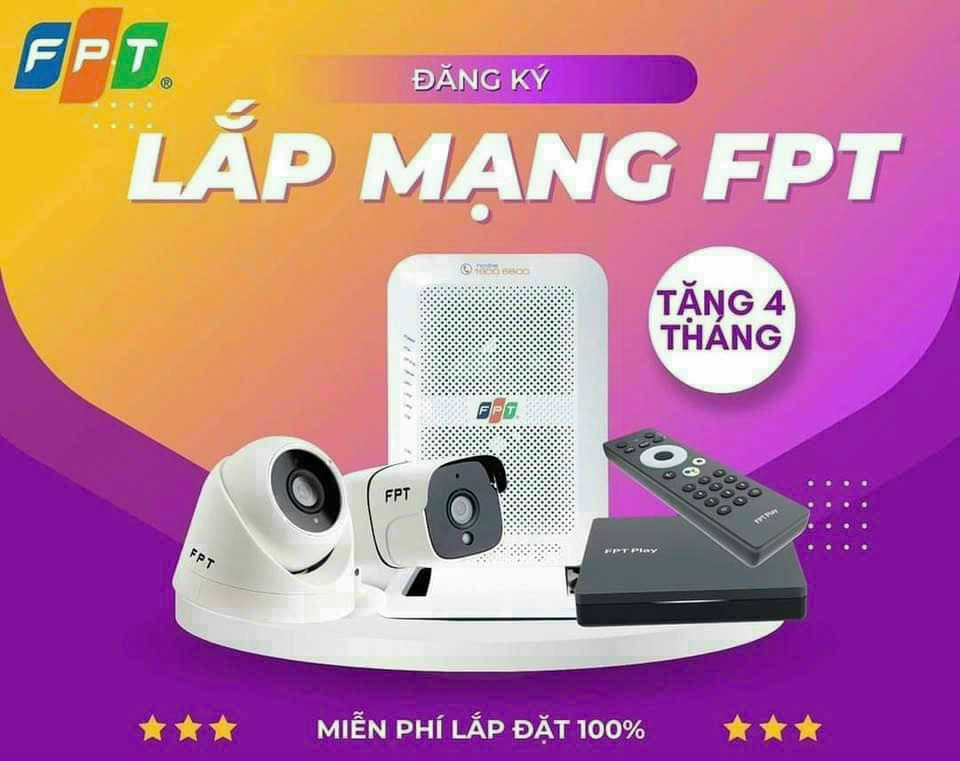 L.Kiện Mạng, Lắp mạng FPT