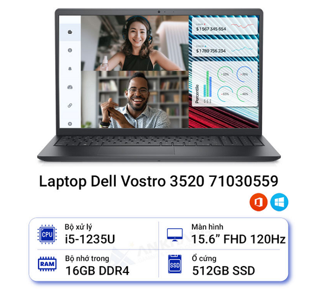 Laptop Dell Vostro 3520 71030559