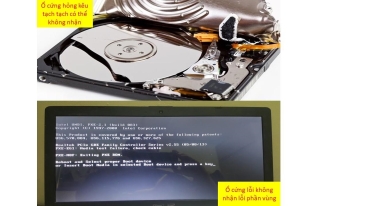 Thay ổ cứng ssd laptop tại Tân Xuân